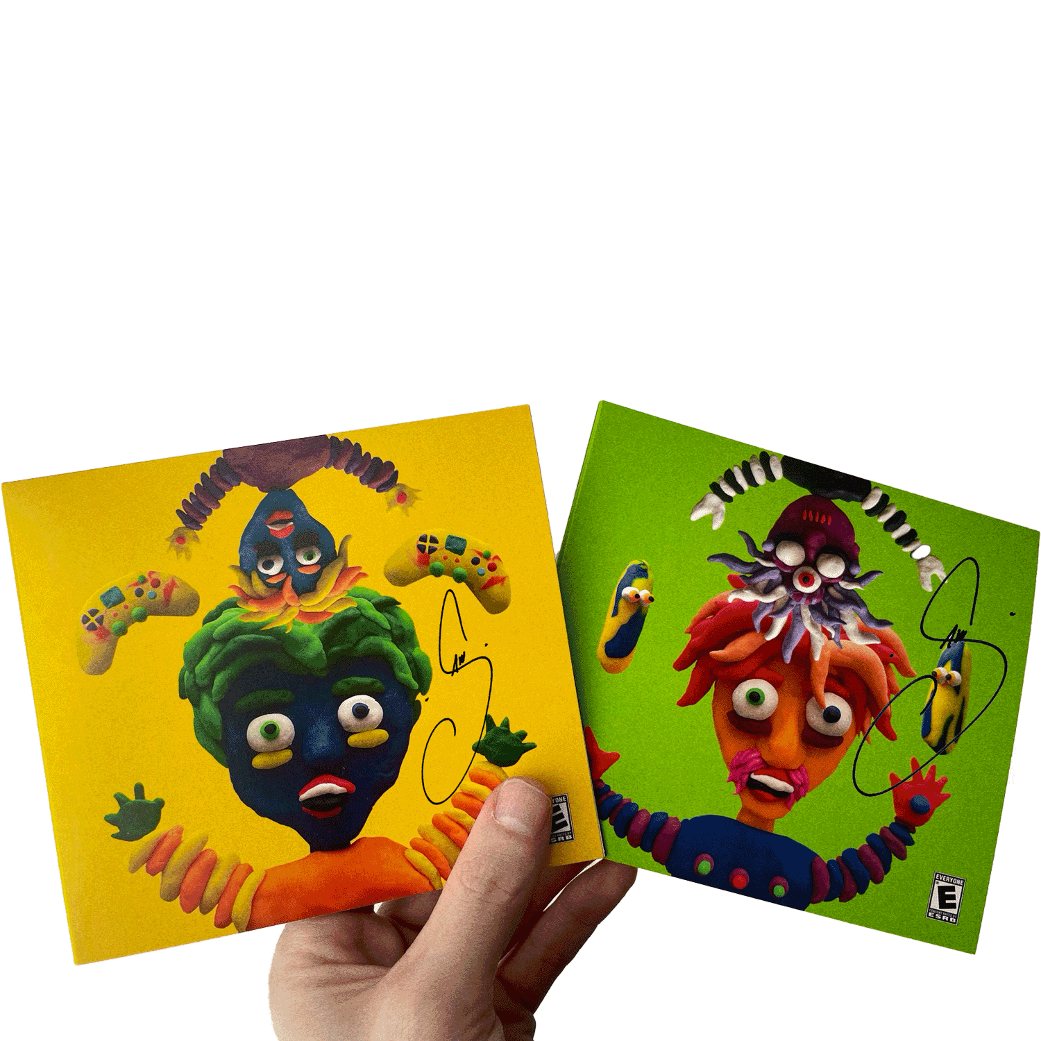 SIGNED* VIDEO GAME MUSIC ALBUMS 1 AND 2 BUNDLE – AK Art Projects